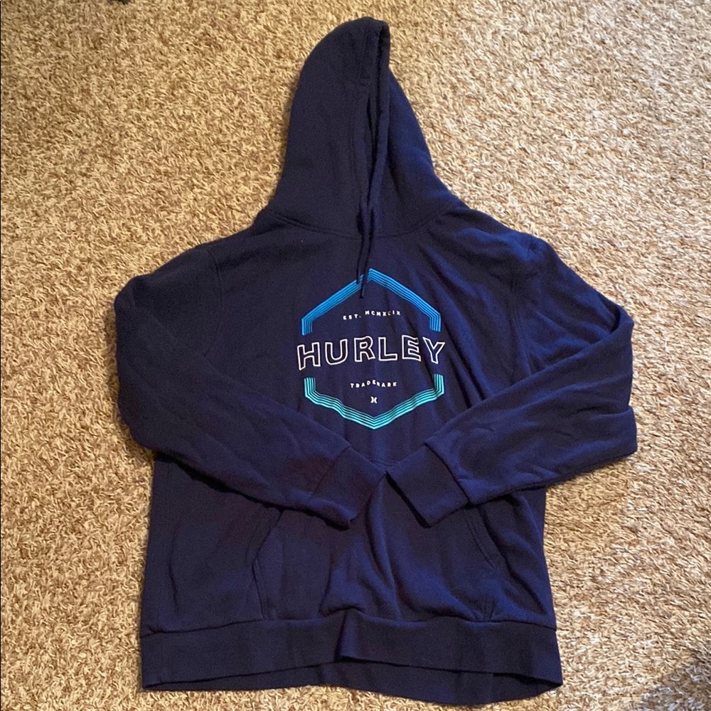 Hurley Deep Blue Pullover Hoodie